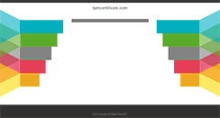 Desktop Screenshot of fpmcertificate.com